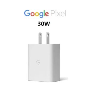 "30W Google Pixel Adapter – Fast Charging USB-C Power Charger"